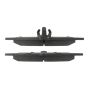 CENTRIC PARTS 102.13420 C-Tek Semi-Metallic Brake Pads with Shims