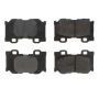 CENTRIC PARTS 102.13470 C-Tek Semi-Metallic Brake Pads with Shims