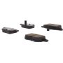 CENTRIC PARTS 102.13540 C-Tek Semi-Metallic Brake Pads with Shims