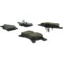 CENTRIC PARTS 102.13610 C-Tek Semi-Metallic Brake Pads with Shims
