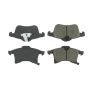 CENTRIC PARTS 102.13610 C-Tek Semi-Metallic Brake Pads with Shims