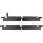 CENTRIC PARTS 102.13780 C-Tek Semi-Metallic Brake Pads with Shims