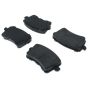 CENTRIC PARTS 102.13860 C-Tek Semi-Metallic Brake Pads with Shims