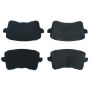 CENTRIC PARTS 102.13860 C-Tek Semi-Metallic Brake Pads with Shims