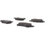 CENTRIC PARTS 102.13910 C-Tek Semi-Metallic Brake Pads with Shims