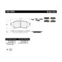 CENTRIC PARTS 102.13910 C-Tek Semi-Metallic Brake Pads with Shims