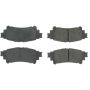 CENTRIC PARTS 102.13910 C-Tek Semi-Metallic Brake Pads with Shims