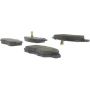 CENTRIC PARTS 102.13940 C-Tek Semi-Metallic Brake Pads with Shims