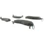 CENTRIC PARTS 102.13990 C-Tek Semi-Metallic Brake Pads with Shims