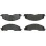 CENTRIC PARTS 102.13990 C-Tek Semi-Metallic Brake Pads with Shims