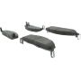CENTRIC PARTS 102.14000 C-Tek Semi-Metallic Brake Pads with Shims