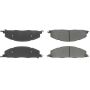 CENTRIC PARTS 102.14000 C-Tek Semi-Metallic Brake Pads with Shims