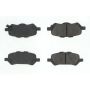 CENTRIC PARTS 102.14020 C-Tek Semi-Metallic Brake Pads with Shims
