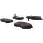 CENTRIC PARTS 102.14040 C-Tek Semi-Metallic Brake Pads with Shims