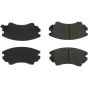 CENTRIC PARTS 102.14040 C-Tek Semi-Metallic Brake Pads with Shims