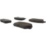 CENTRIC PARTS 102.14130 C-Tek Semi-Metallic Brake Pads with Shims