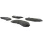 CENTRIC PARTS 102.14140 C-Tek Semi-Metallic Brake Pads with Shims