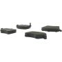 CENTRIC PARTS 102.14350 C-Tek Semi-Metallic Brake Pads with Shims