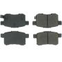 CENTRIC PARTS 102.14510 C-Tek Semi-Metallic Brake Pads with Shims