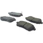 CENTRIC PARTS 102.14541 C-Tek Semi-Metallic Brake Pads with Shims