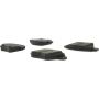 CENTRIC PARTS 102.14560 C-Tek Semi-Metallic Brake Pads with Shims