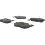 CENTRIC PARTS 102.14580 C-Tek Semi-Metallic Brake Pads with Shims