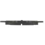 CENTRIC PARTS 102.14580 C-Tek Semi-Metallic Brake Pads with Shims