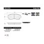 CENTRIC PARTS 102.14710 C-Tek Semi-Metallic Brake Pads with Shims