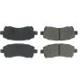 CENTRIC PARTS 102.14710 C-Tek Semi-Metallic Brake Pads with Shims