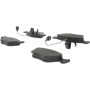 CENTRIC PARTS 102.14760 C-Tek Semi-Metallic Brake Pads with Shims