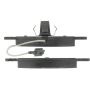 CENTRIC PARTS 102.14760 C-Tek Semi-Metallic Brake Pads with Shims