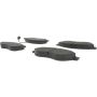 CENTRIC PARTS 102.14890 C-Tek Semi-Metallic Brake Pads with Shims