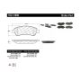 CENTRIC PARTS 102.14900 C-Tek Semi-Metallic Brake Pads with Shims