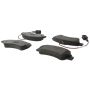 CENTRIC PARTS 102.14901 C-Tek Semi-Metallic Brake Pads with Shims