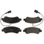 CENTRIC PARTS 102.14901 C-Tek Semi-Metallic Brake Pads with Shims