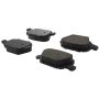 CENTRIC PARTS 102.14920 C-Tek Semi-Metallic Brake Pads with Shims