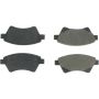 CENTRIC PARTS 102.14950 C-Tek Semi-Metallic Brake Pads with Shims