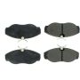 CENTRIC PARTS 102.15000 C-Tek Semi-Metallic Brake Pads with Shims