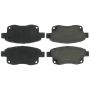 CENTRIC PARTS 102.15020 C-Tek Semi-Metallic Brake Pads with Shims