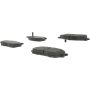 CENTRIC PARTS 102.15150 C-Tek Semi-Metallic Brake Pads with Shims