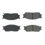 CENTRIC PARTS 102.15150 C-Tek Semi-Metallic Brake Pads with Shims