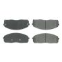 CENTRIC PARTS 102.15200 C-Tek Semi-Metallic Brake Pads with Shims