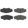 CENTRIC PARTS 102.15230 C-Tek Semi-Metallic Brake Pads with Shims