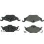 CENTRIC PARTS 102.15320 C-Tek Semi-Metallic Brake Pads with Shims