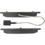 CENTRIC PARTS 102.15360 C-Tek Semi-Metallic Brake Pads with Shims