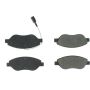CENTRIC PARTS 102.15360 C-Tek Semi-Metallic Brake Pads with Shims