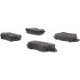 CENTRIC PARTS 102.15370 C-Tek Semi-Metallic Brake Pads with Shims
