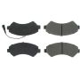 CENTRIC PARTS 102.15400 C-Tek Semi-Metallic Brake Pads with Shims