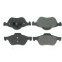CENTRIC PARTS 102.15420 C-Tek Semi-Metallic Brake Pads with Shims