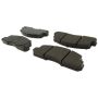 CENTRIC PARTS 102.15500 C-Tek Semi-Metallic Brake Pads with Shims